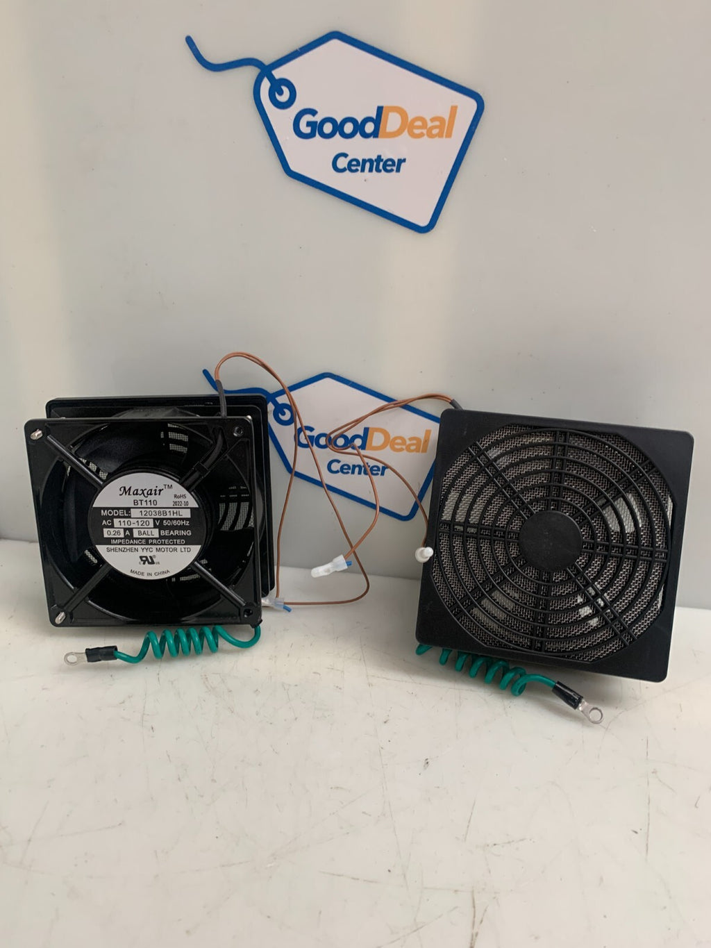 MAXAIR  BT110  Axial Fan  12038B1HL  (Lot of 2)0