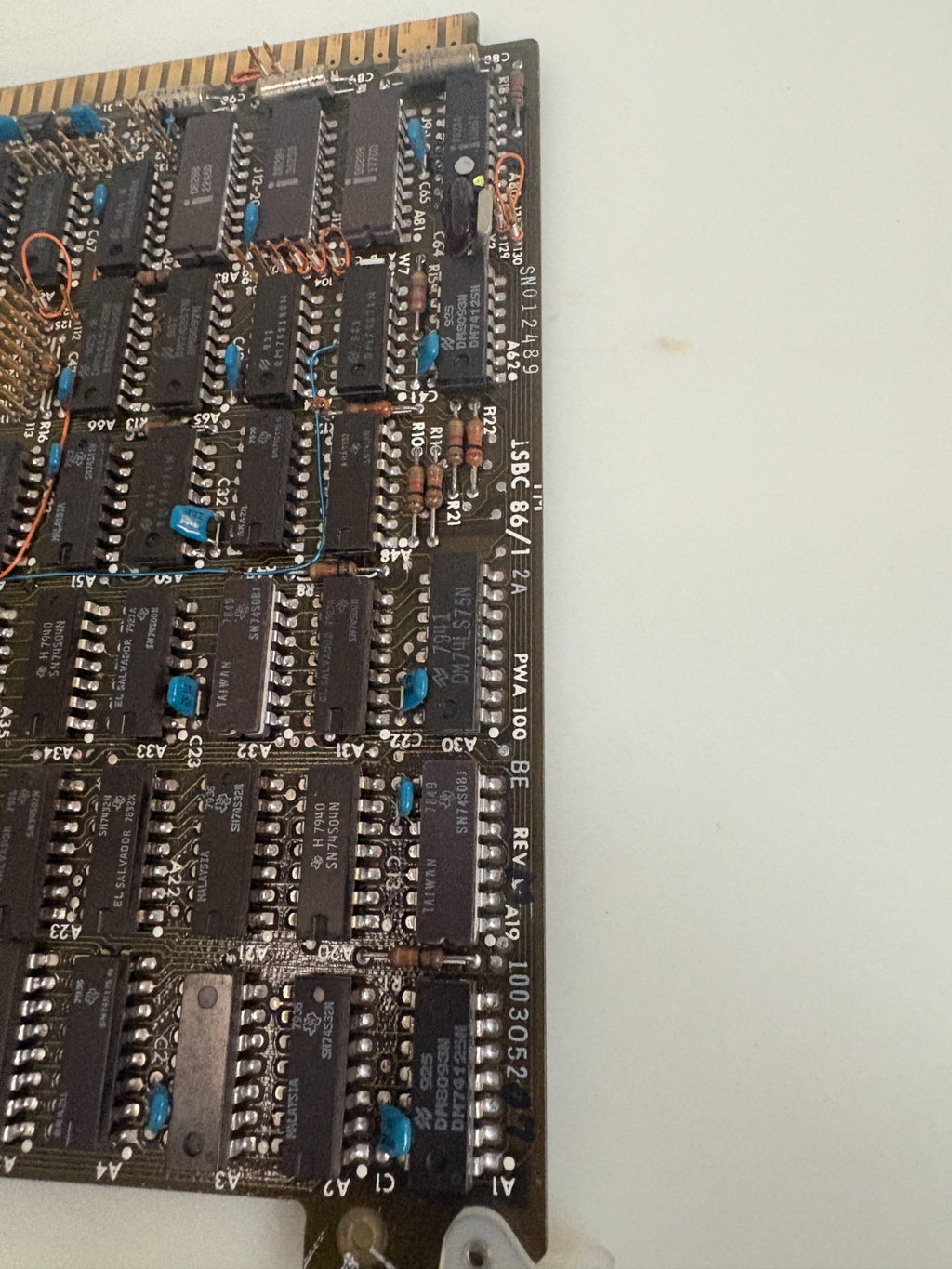 INTEL CIRCUIT BOARD ISBC 86/1 2A PWA BE #10030523