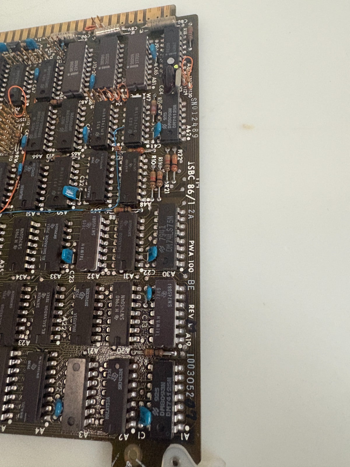 INTEL CIRCUIT BOARD ISBC 86/1 2A PWA BE #10030523
