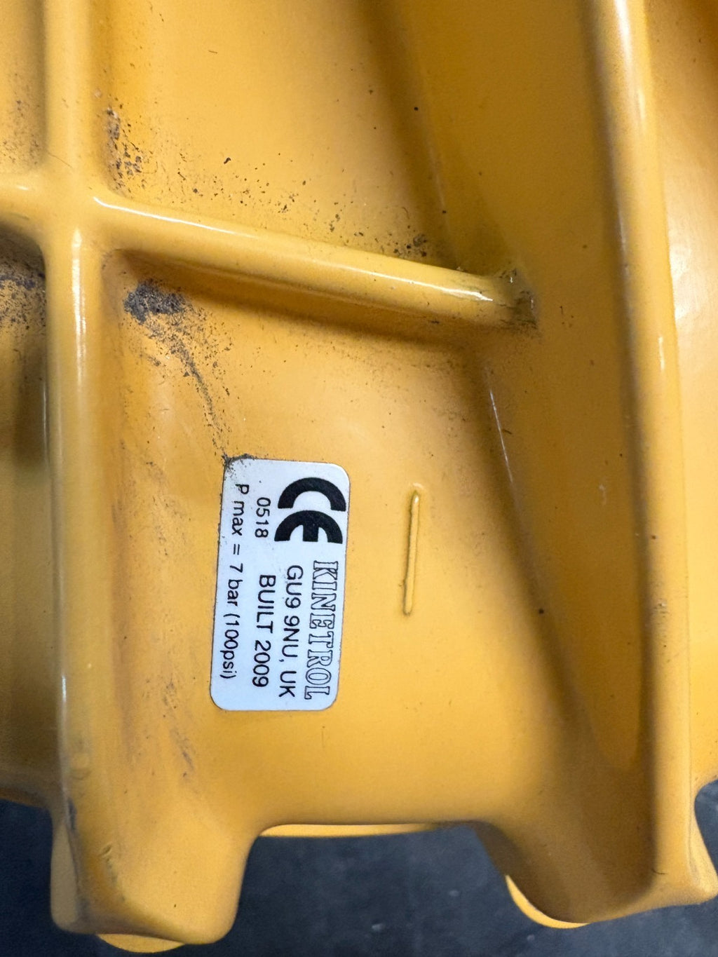 KENETROL SPRING RETURN ACTUATOR KTR118ATEX