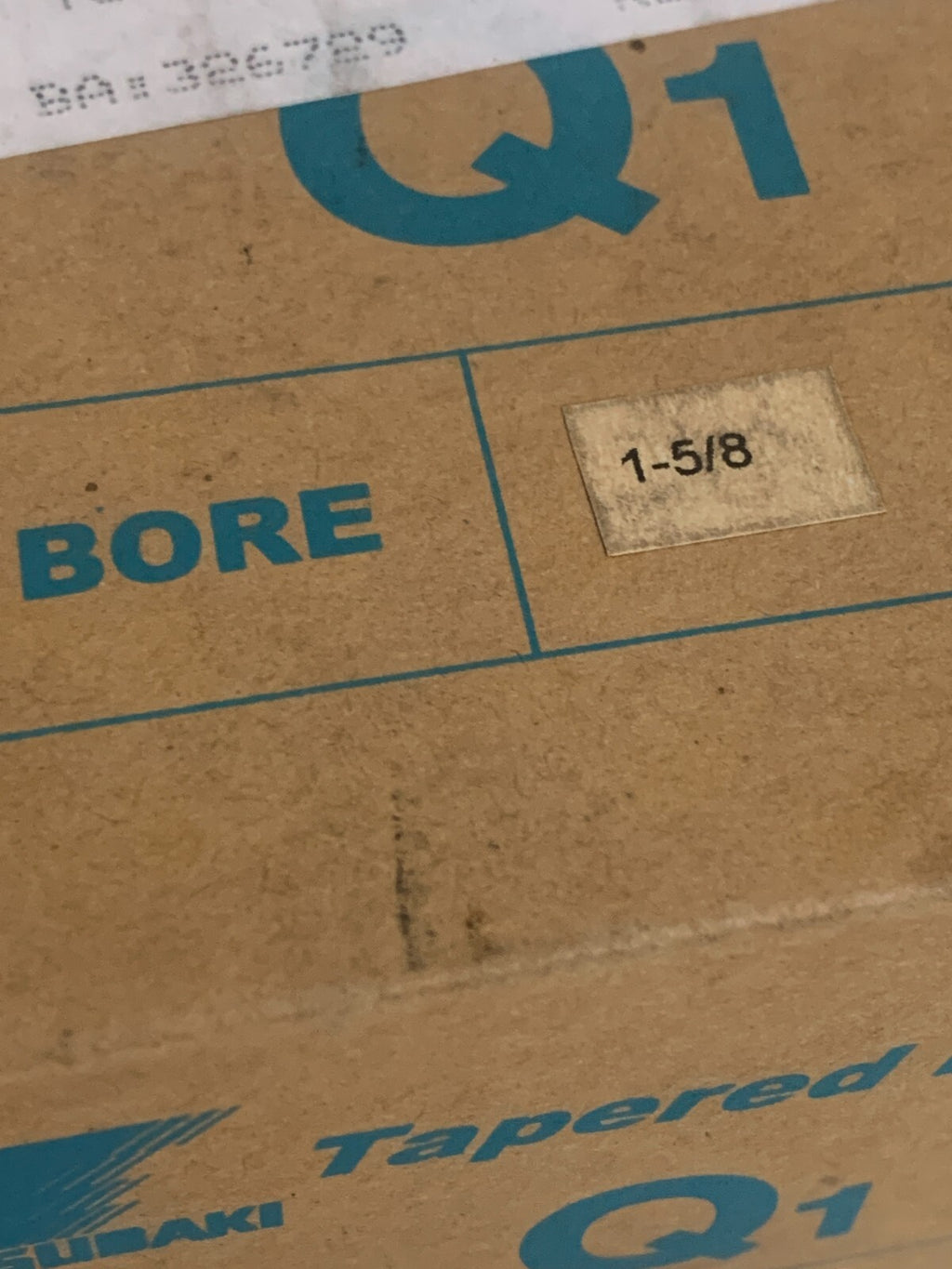 LOT OF 2  TSUBAKI Q1 TAPERED BUSHING 1 5/8 BORE2