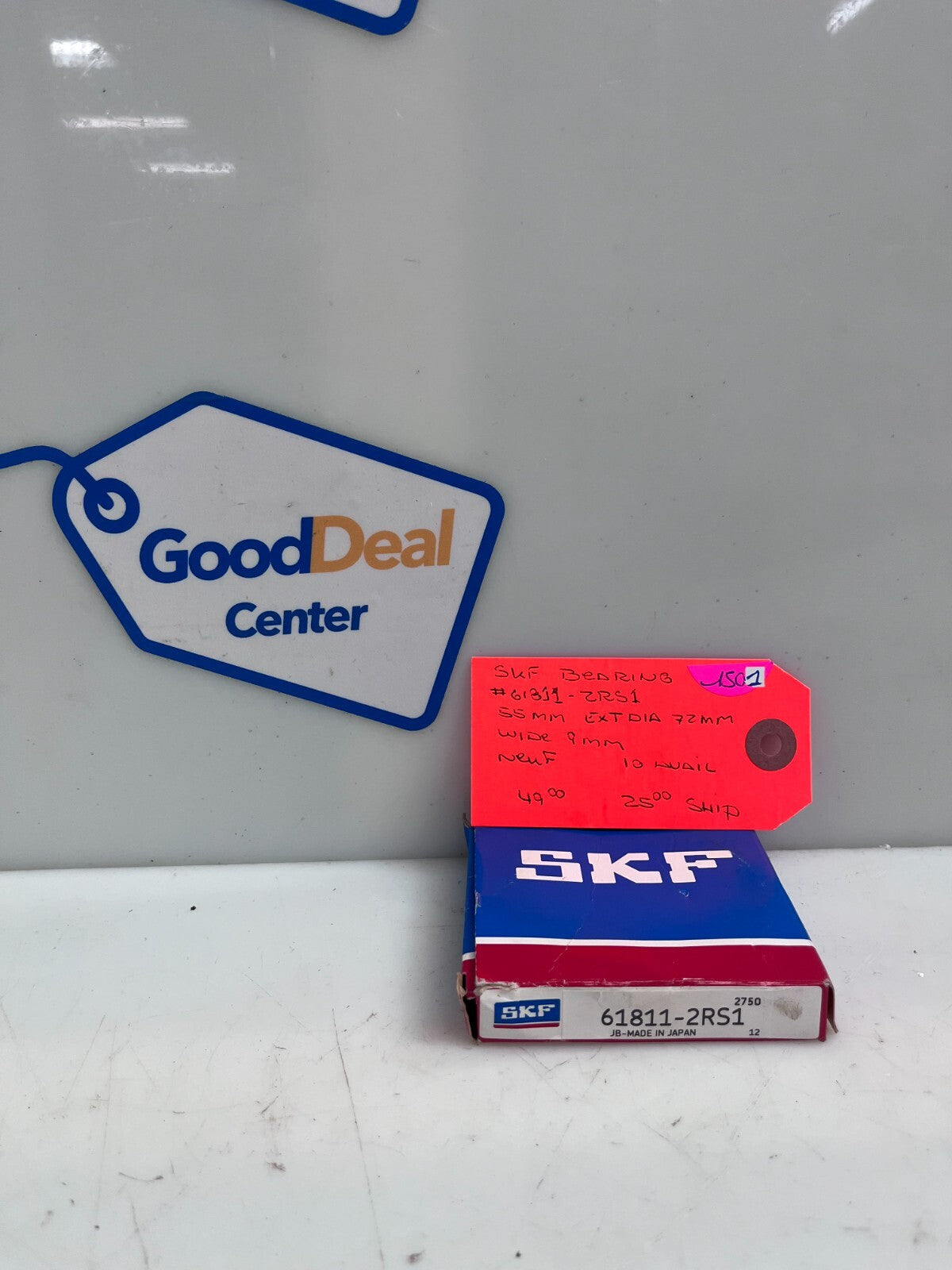 SKF 61811-2RS1 Deep Groove Ball Bearing 618112RS1