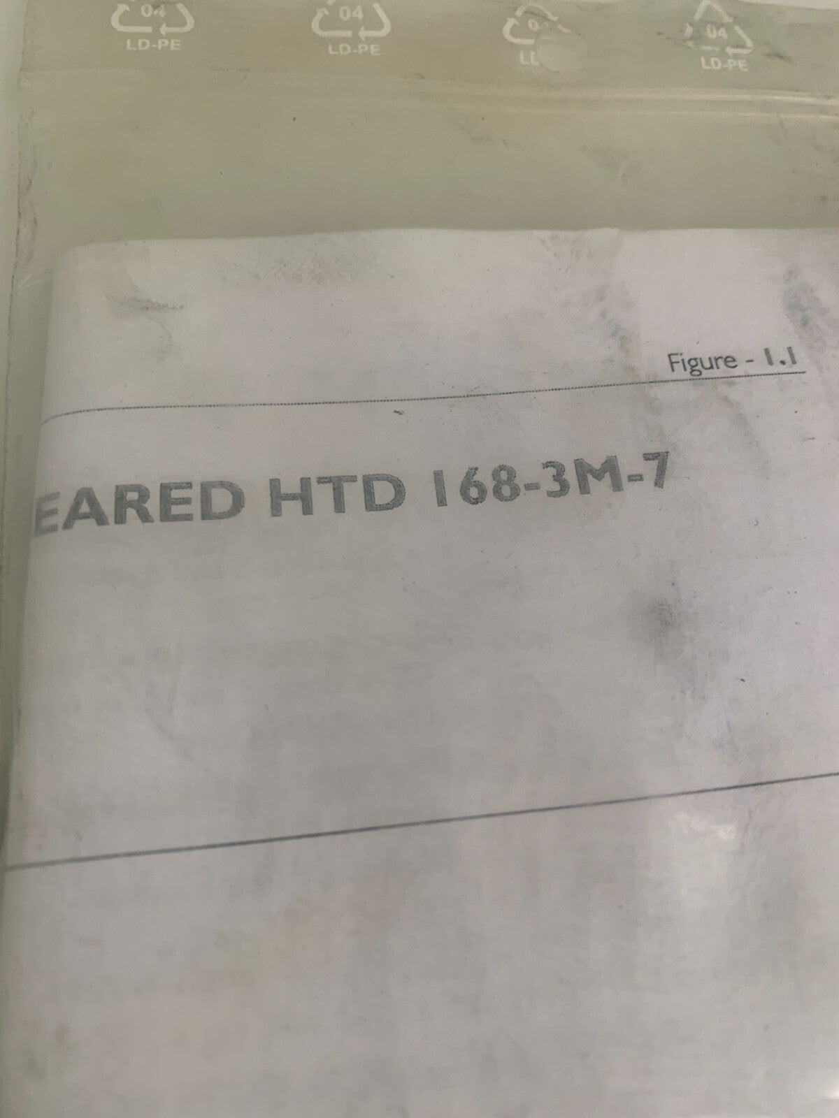 XEIKON HTD 168-3M-7 GEARED BELT 5 PER BAG