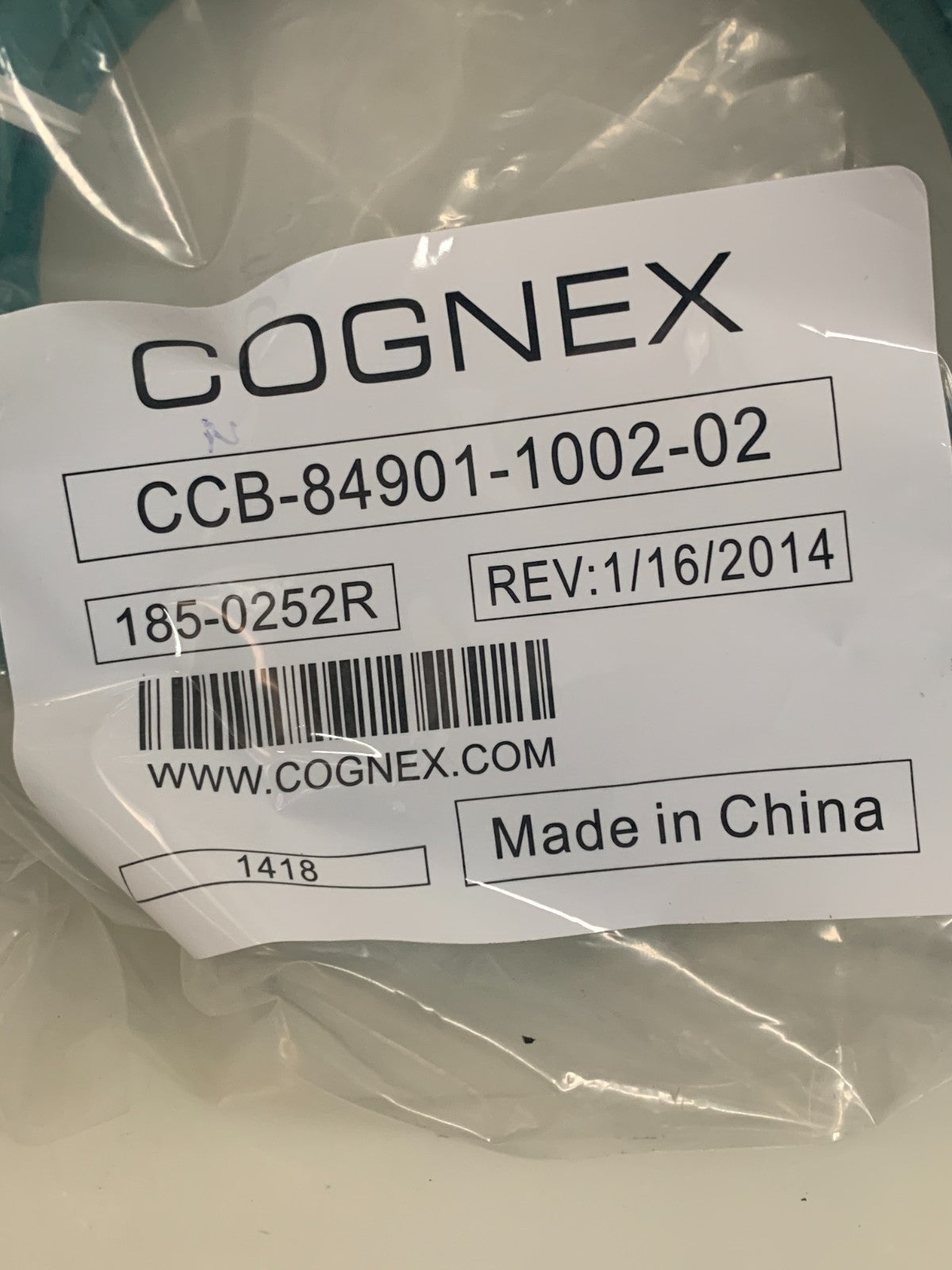 COGNEX CAMERA NETWORK CABLE CCB-84901-1002-023