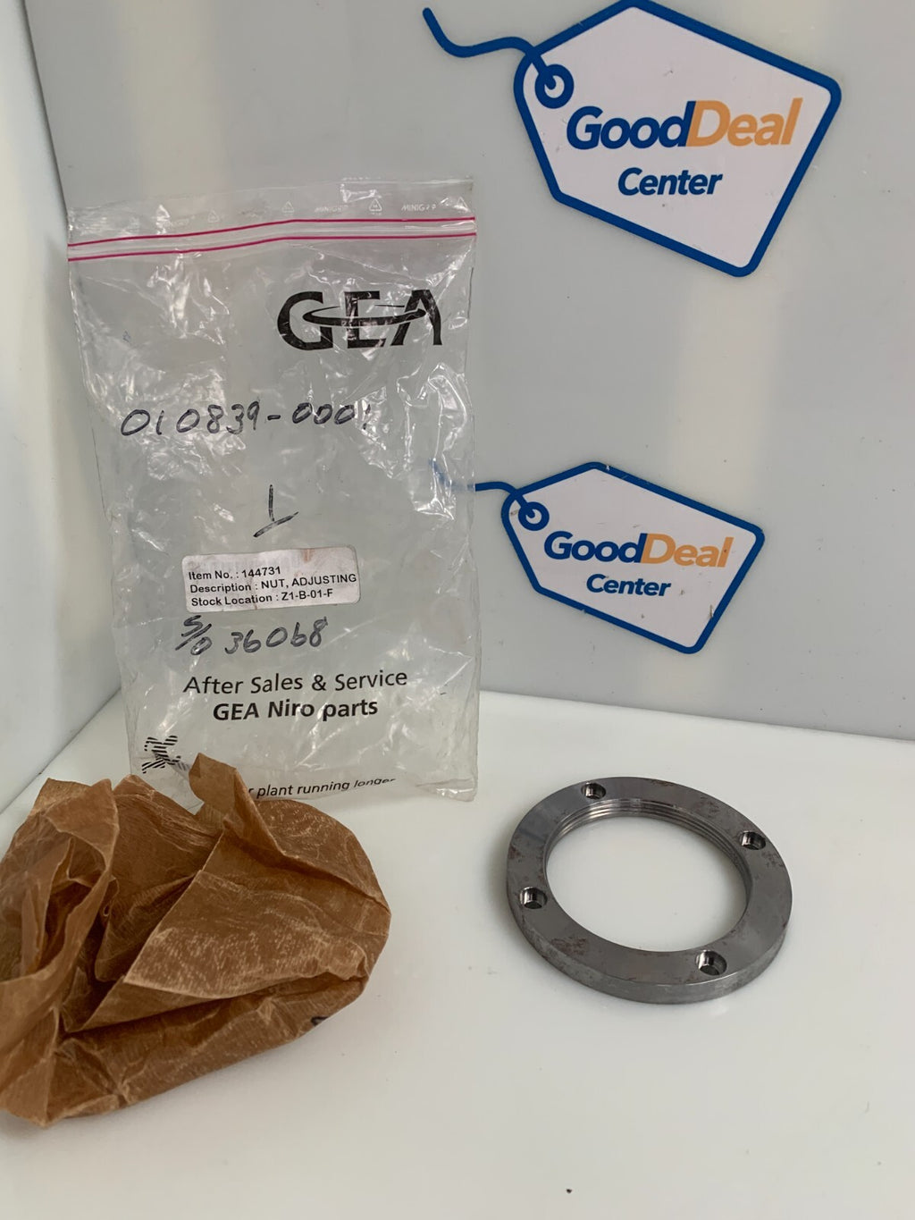 GEA   Nut, Adjusting  144731