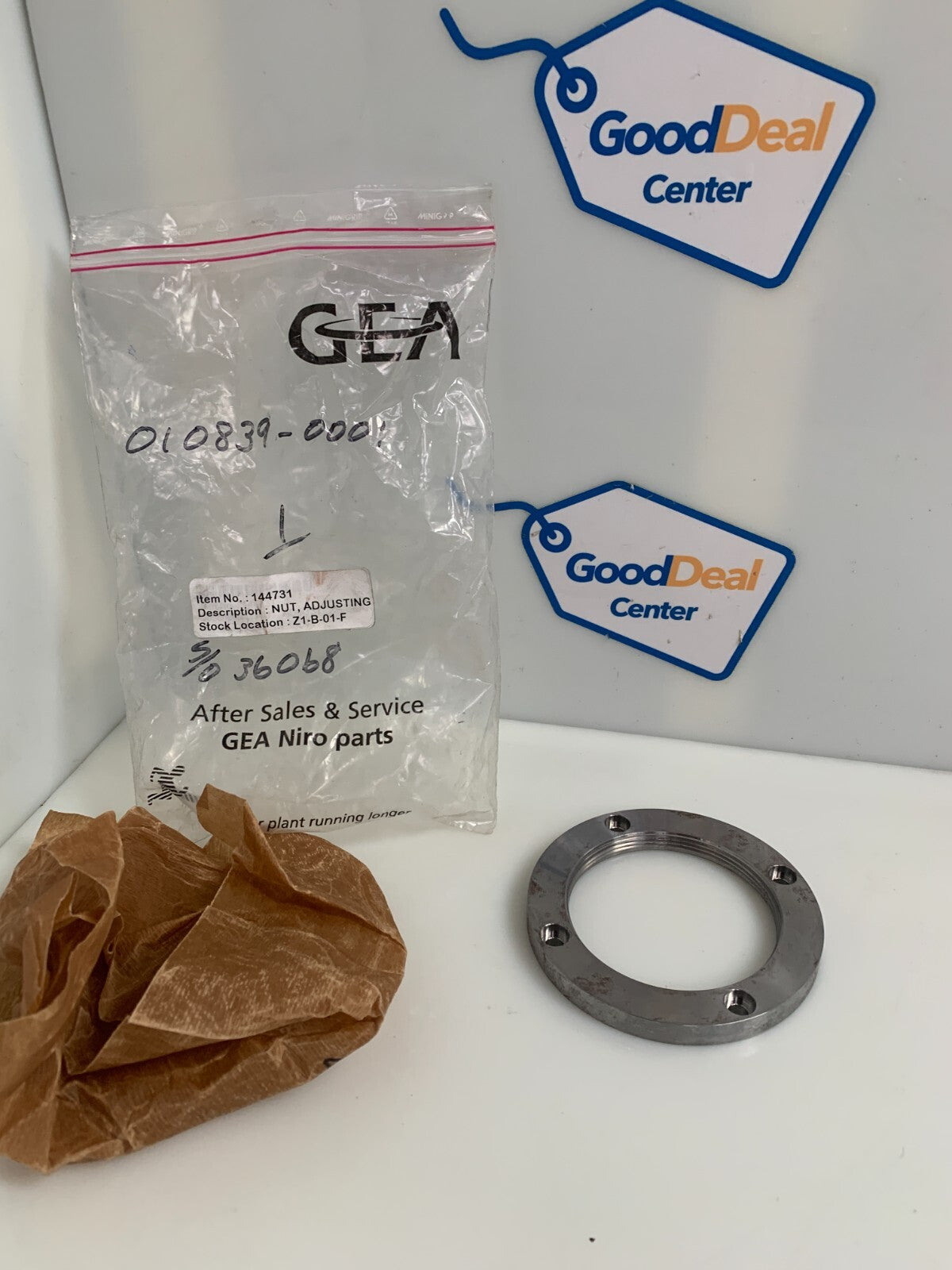 GEA   Nut, Adjusting  144731