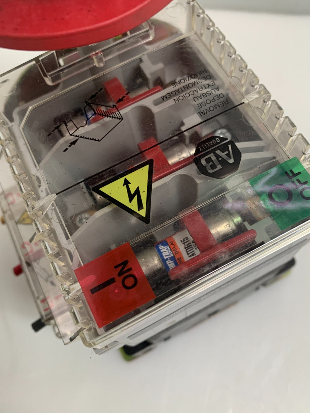 Allen Bradley 194RF-NC030 Ser A w/ 194R-NC030P3 Ser B Fuse Disconnect Switch