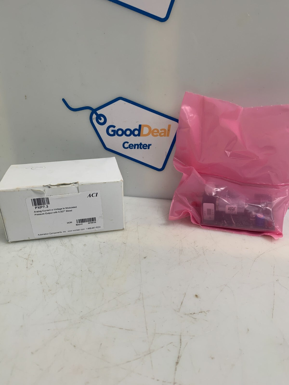 ACI PXP7.3 Analog Current or Voltage to Modulated Pressure Output With 0.007"