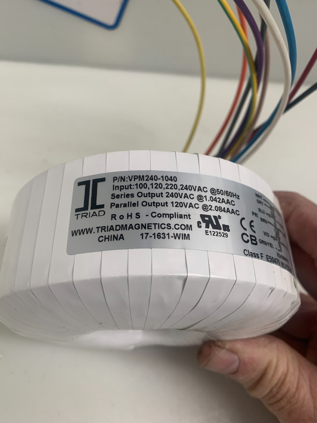 Triad Magnetics Medical Grade Transformer VPM240-1040