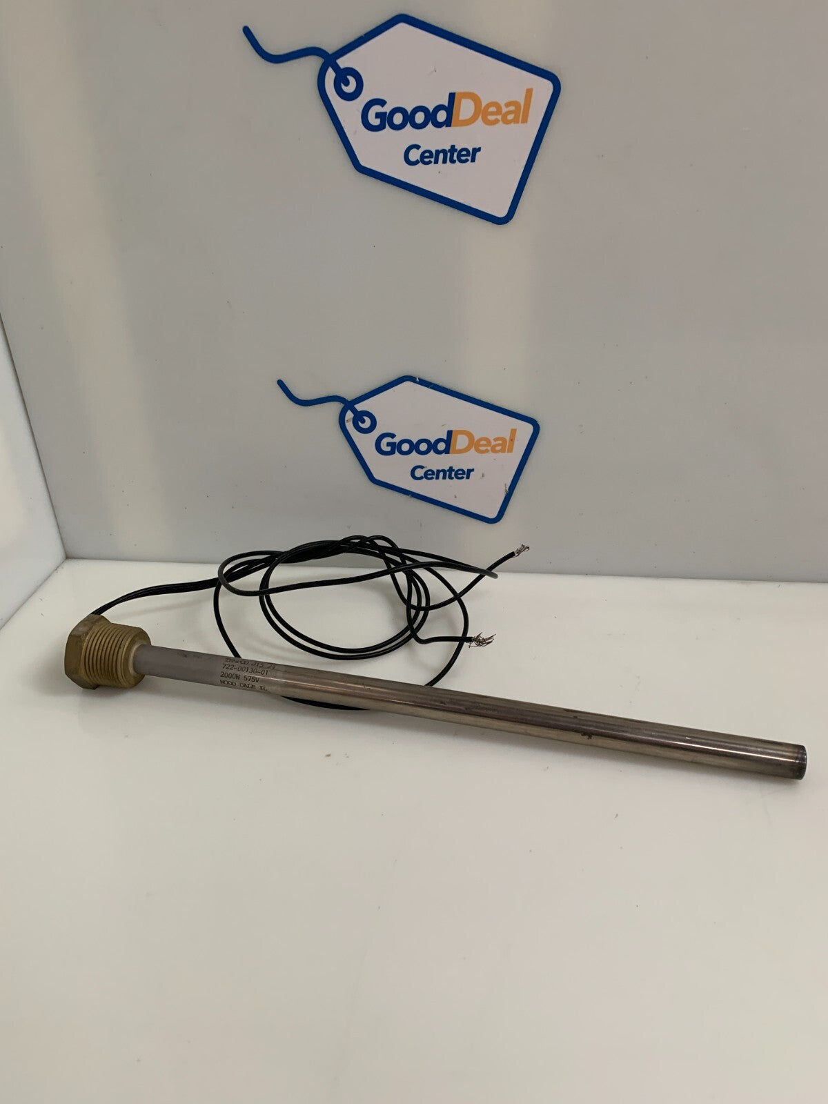 TEMPCO IMMERSION HEATING ELEMENT 2000W 575V J15 24 722-00130-01