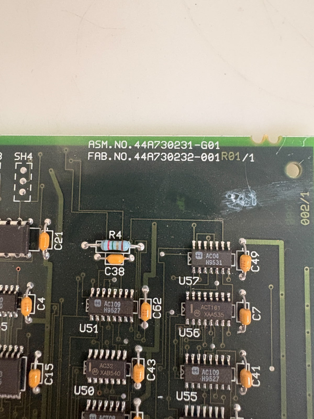 GE FANUC PC BOARD ADD-ON BOARD BUS RECEIVER 44R730231-G013