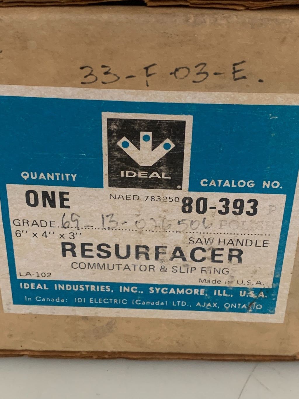 IDEAL FINISH RESURFACER 80-393