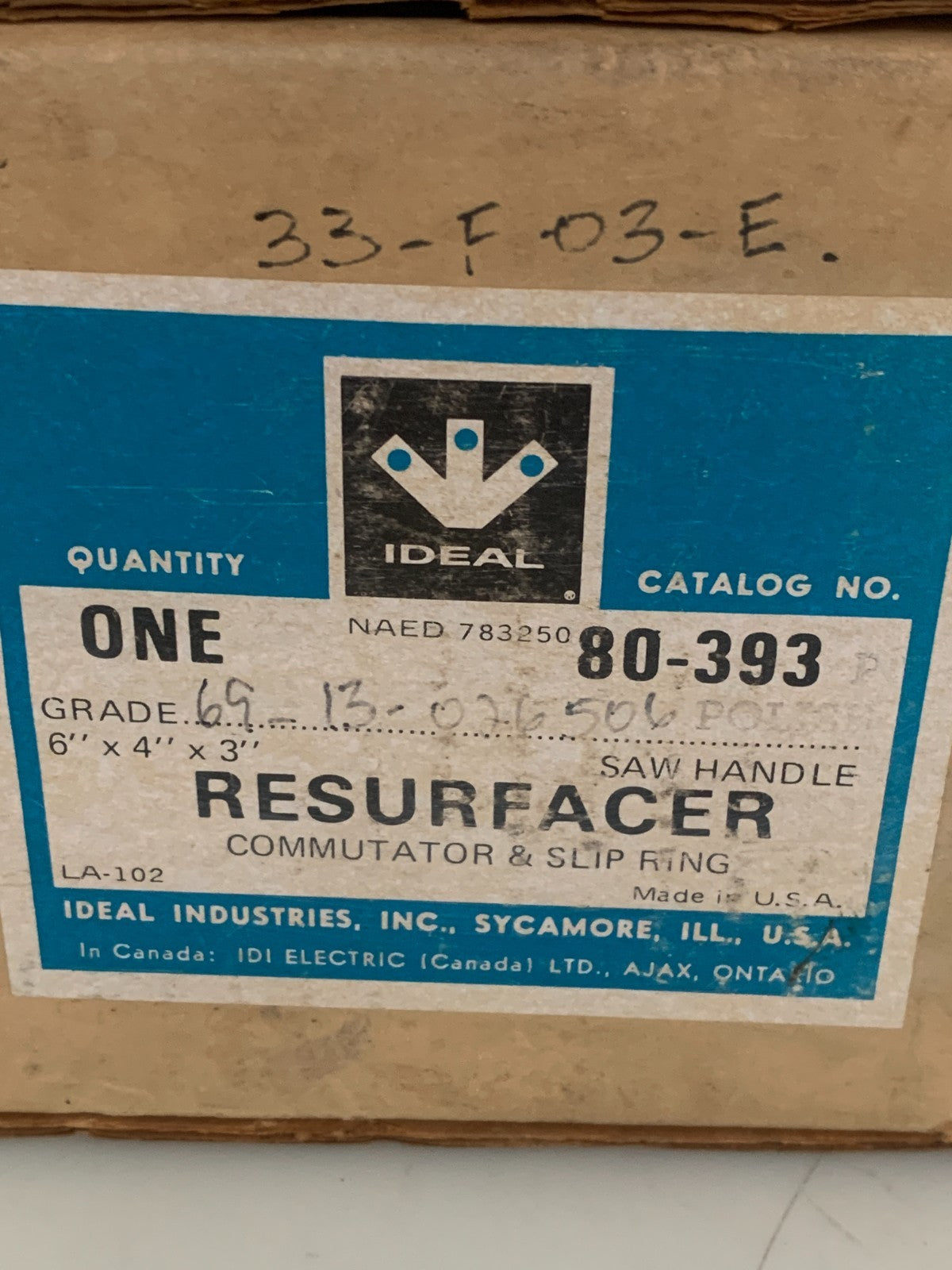 IDEAL FINISH RESURFACER 80-393