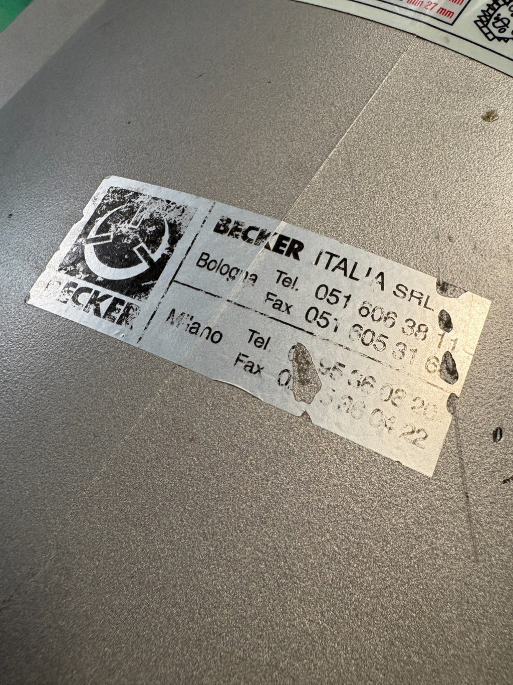 BECKER ROTARY VANE VACUUM PUMP S2190320 YT 4.25