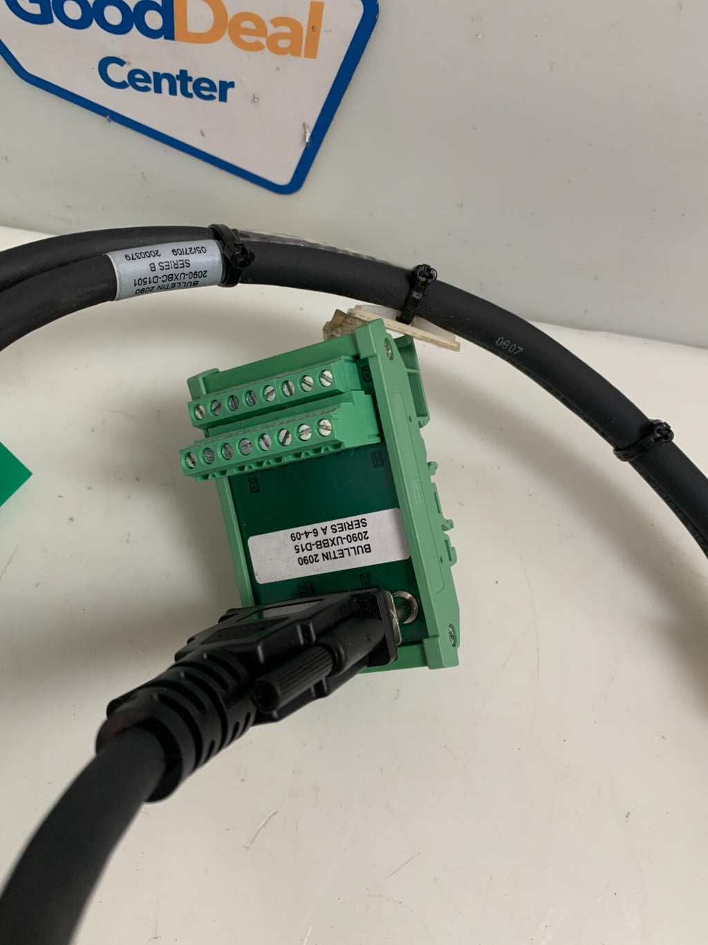 PHOENIX CONTACT 2090-U3BB-D44 MODULE W/2090-UXBB-D15 AND CABLES