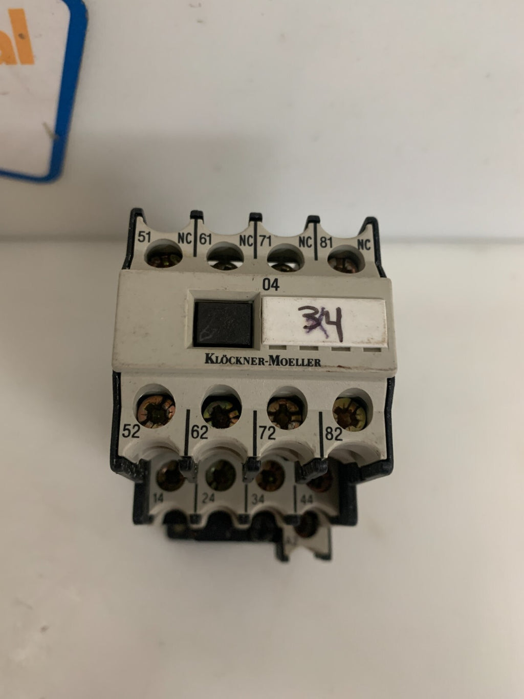 MOELLER MOTOR CONTACTOR DIL R 40 W/04 DIL