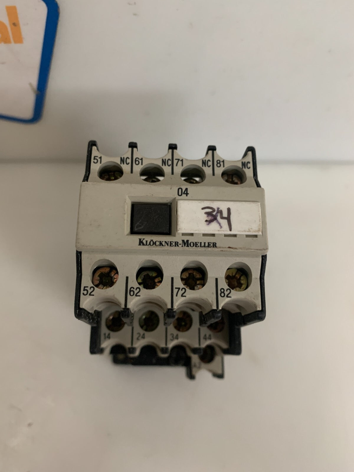 MOELLER MOTOR CONTACTOR DIL R 40 W/04 DIL