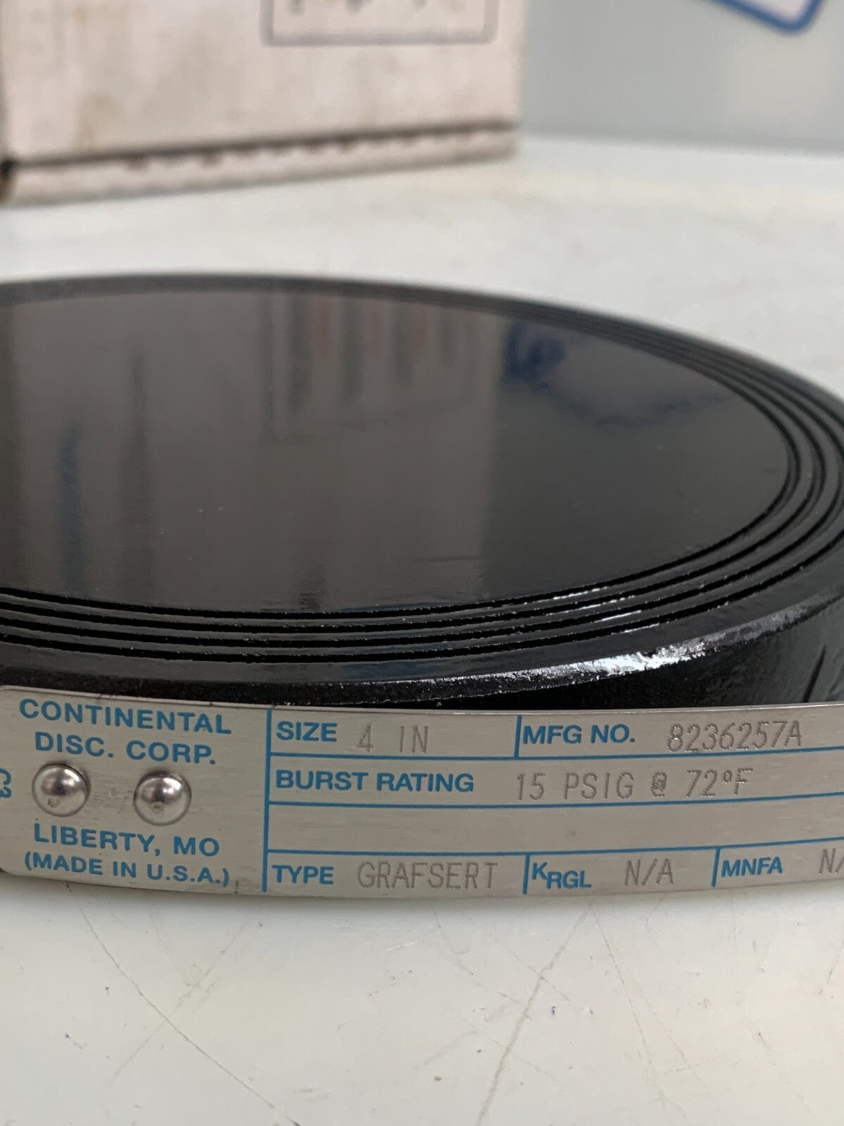 CONTINENTAL CORP   Rupture Disc   8236257A
