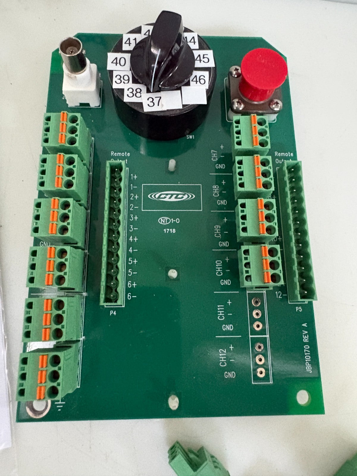 CTC PCB CIRCUIT BOARD JBP10170 REV A 2