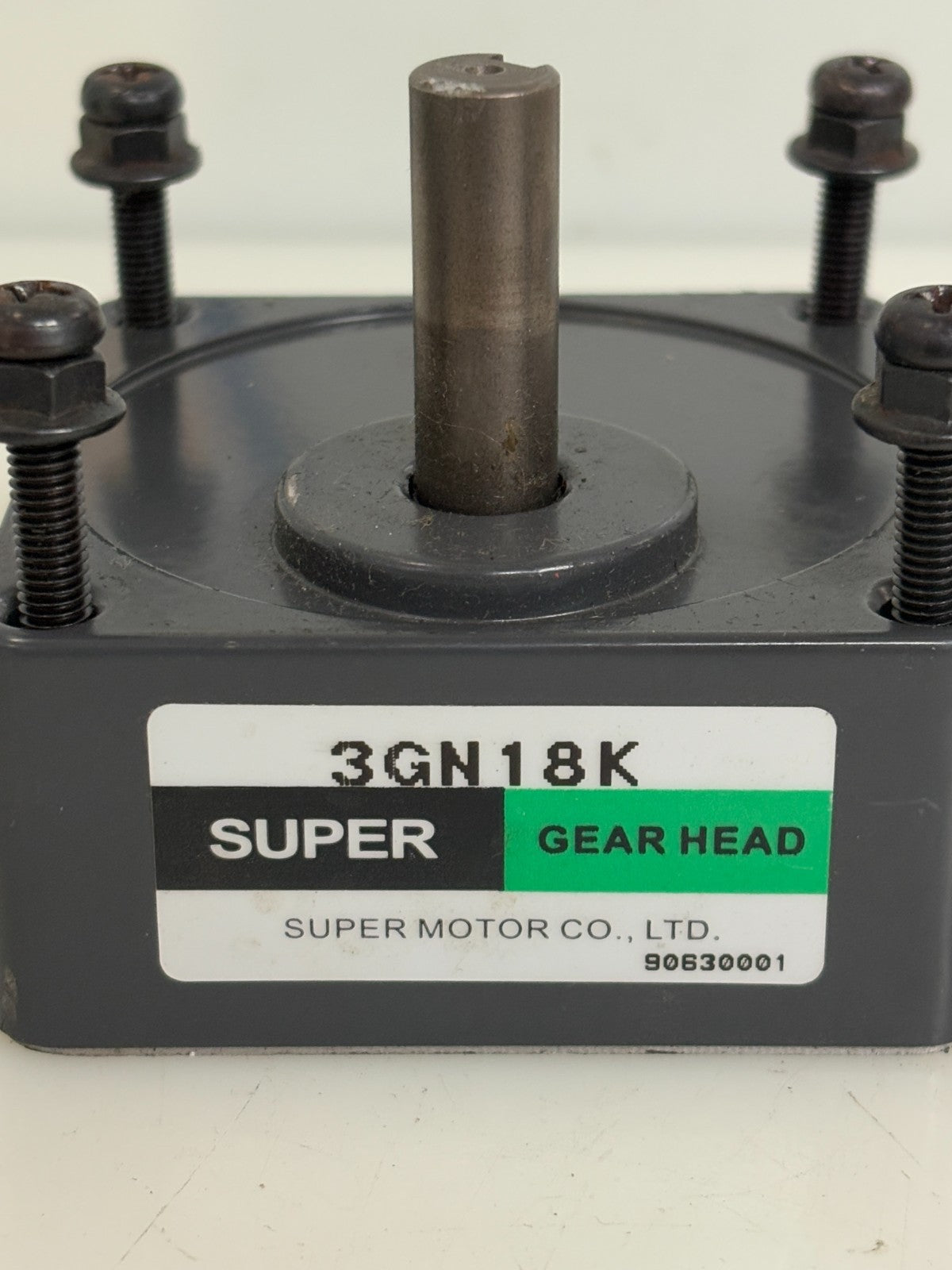 SUPER MOTOR SPEED CONTROL MOTOR 3IK15RGN-A W/GEAR HEAD 3GN18K