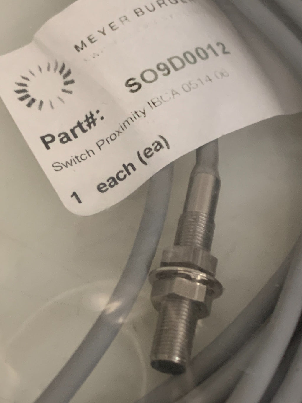 SCHNOBUCH SENSOR MICRO PROXIMITY SENSOR BCA 0814P6 MEYER BURGER SO9D0012