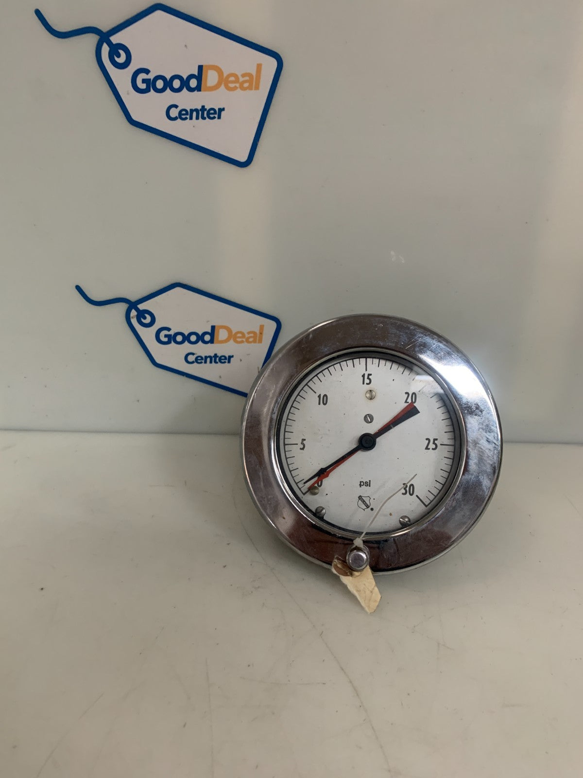 ASHCROFT 4.5" S STEEL 0-30 PSI PRESSURE GAUGE0