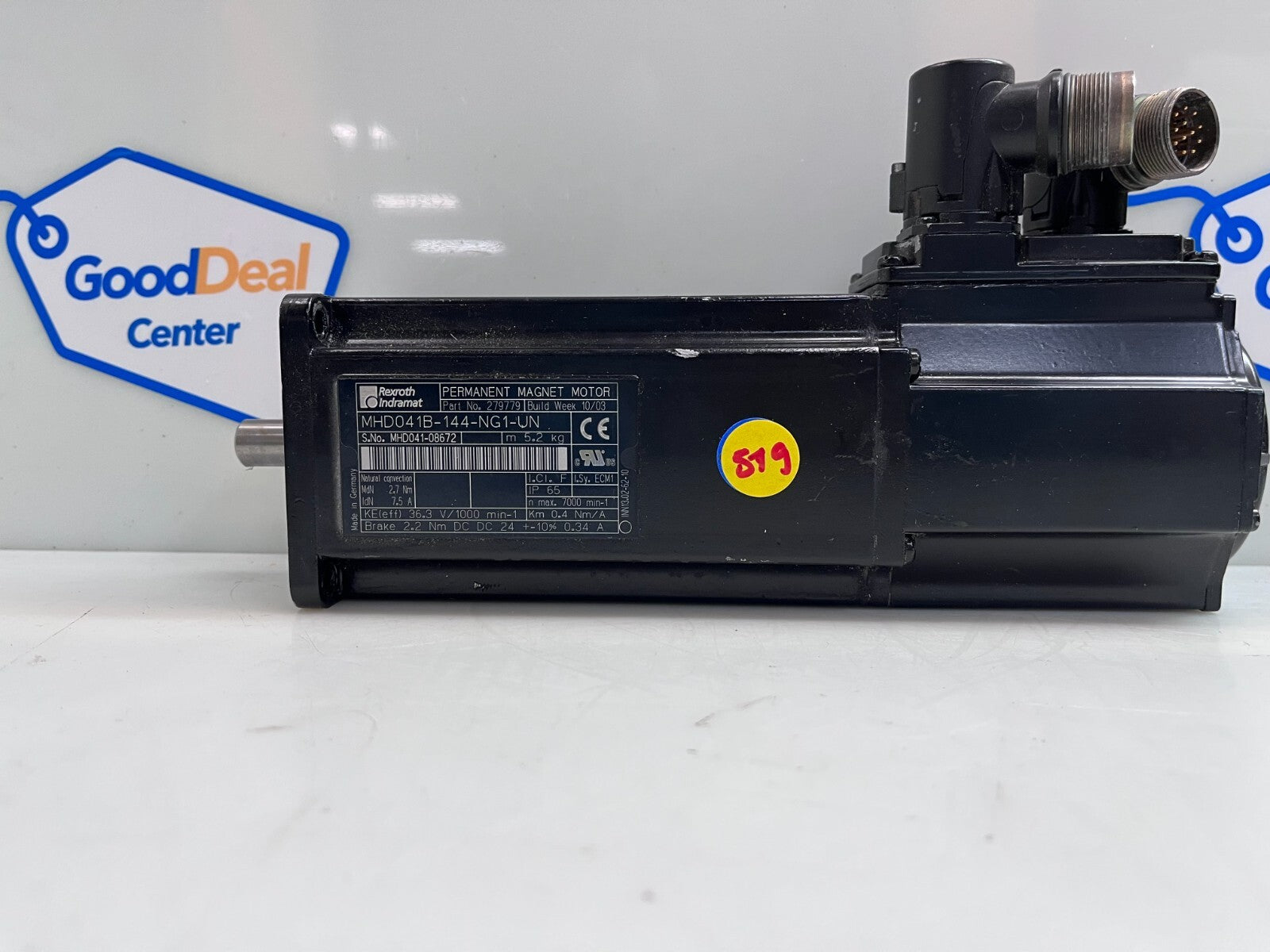 Rexroth Indramat MHD041B-144-NG1-UN Synchronous Motor0