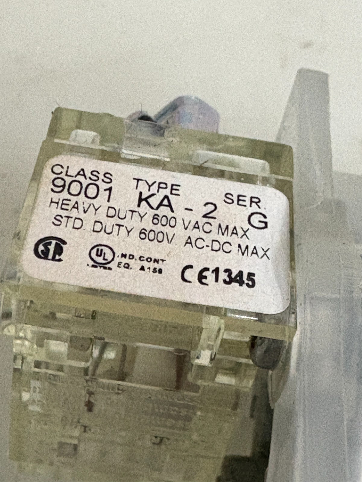 SCHNEIDER ELECTRIC START SWITCH GREEN 9001KR1GH5Y2382