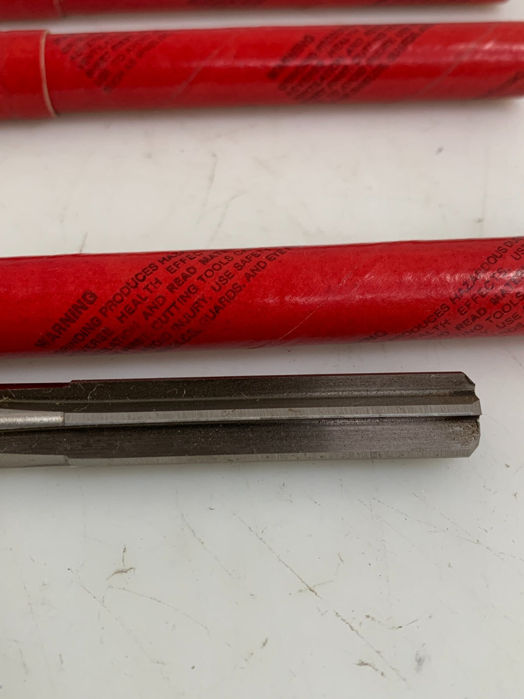 LOT OF 3 CLEVELAND REAMER STRAIGHT FLUTE .4840DIA #61830