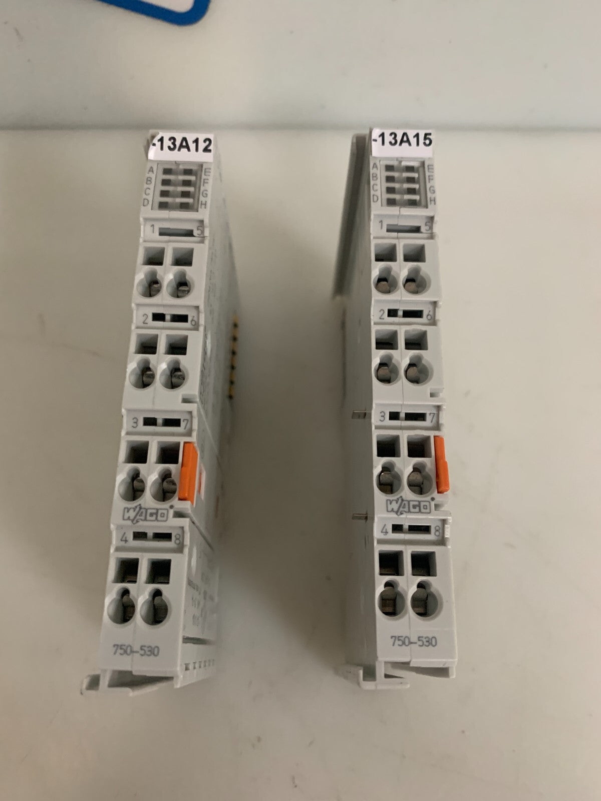 LOT OF 2 WAGO PLC MODULE 750-530