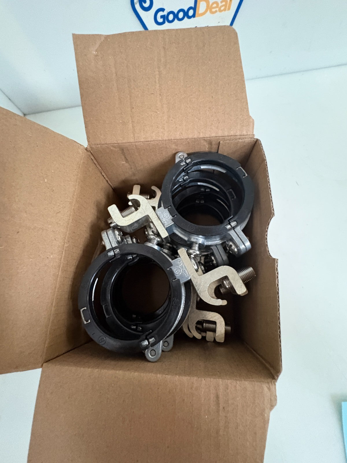 BRIDGEPORT 2" SPLIT GROUND BUSHING SGB-386CL 10 IN BOX4