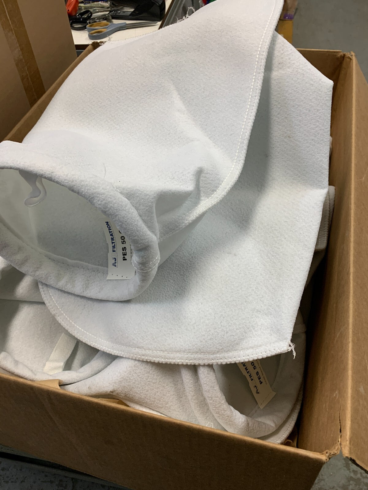 Lot of 10 AJR Filtration PES 50 C1 Liquid Filter Bag