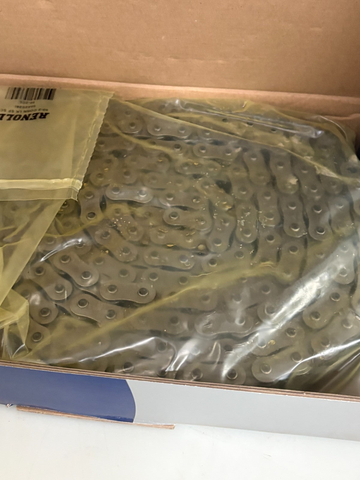 RENOLD DOUBLE ROLLER CHAIN 5/8" PITCH 10FT 50A2X10FT 50-2RB2