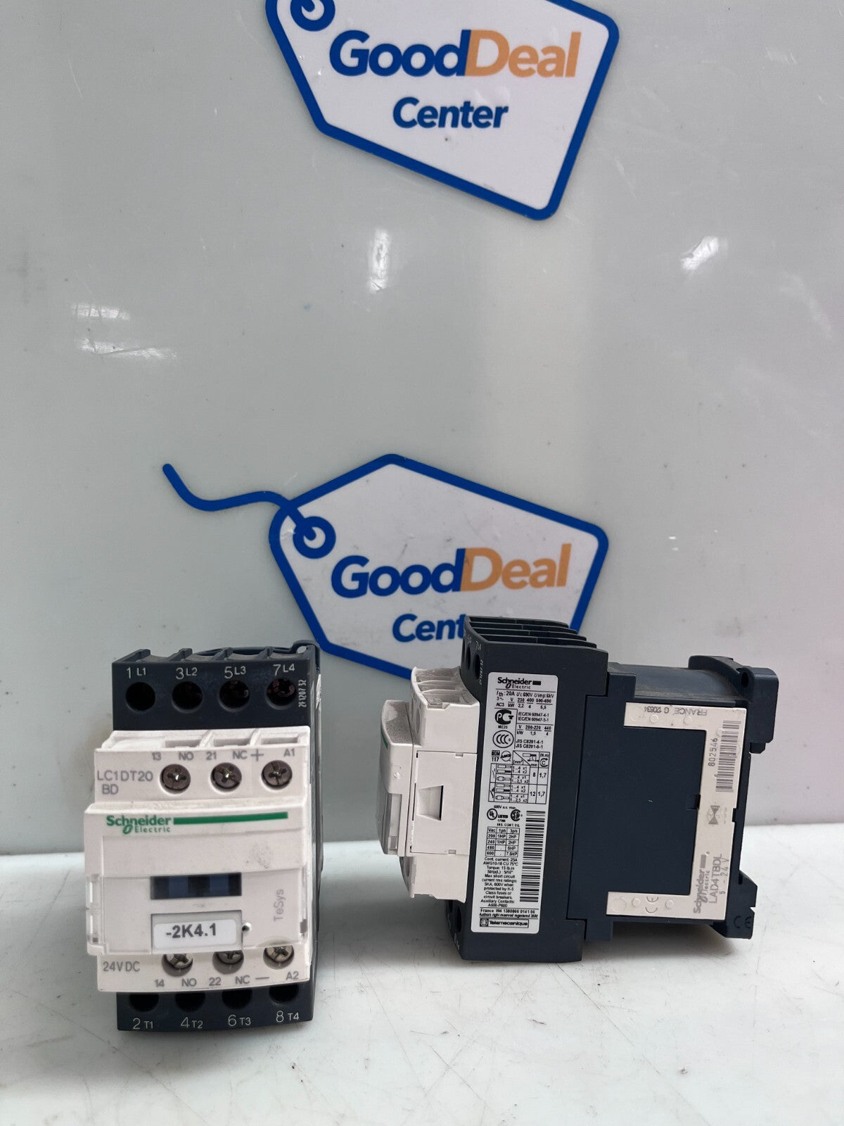 SCHNEIDER ELECTRIC / TELEMECANIQUE LC1 DT 20BD Contactor (Lot of 2)