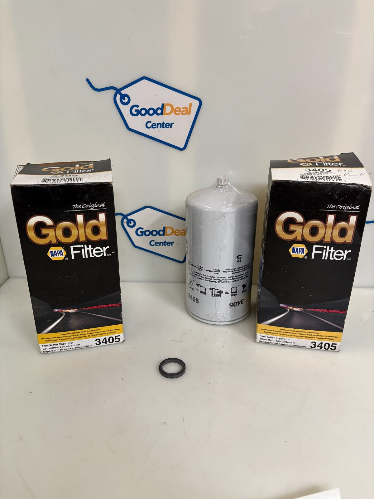 LOT OF 2 NAPA GOLD FUEL WATER SEPARATOR #3405
