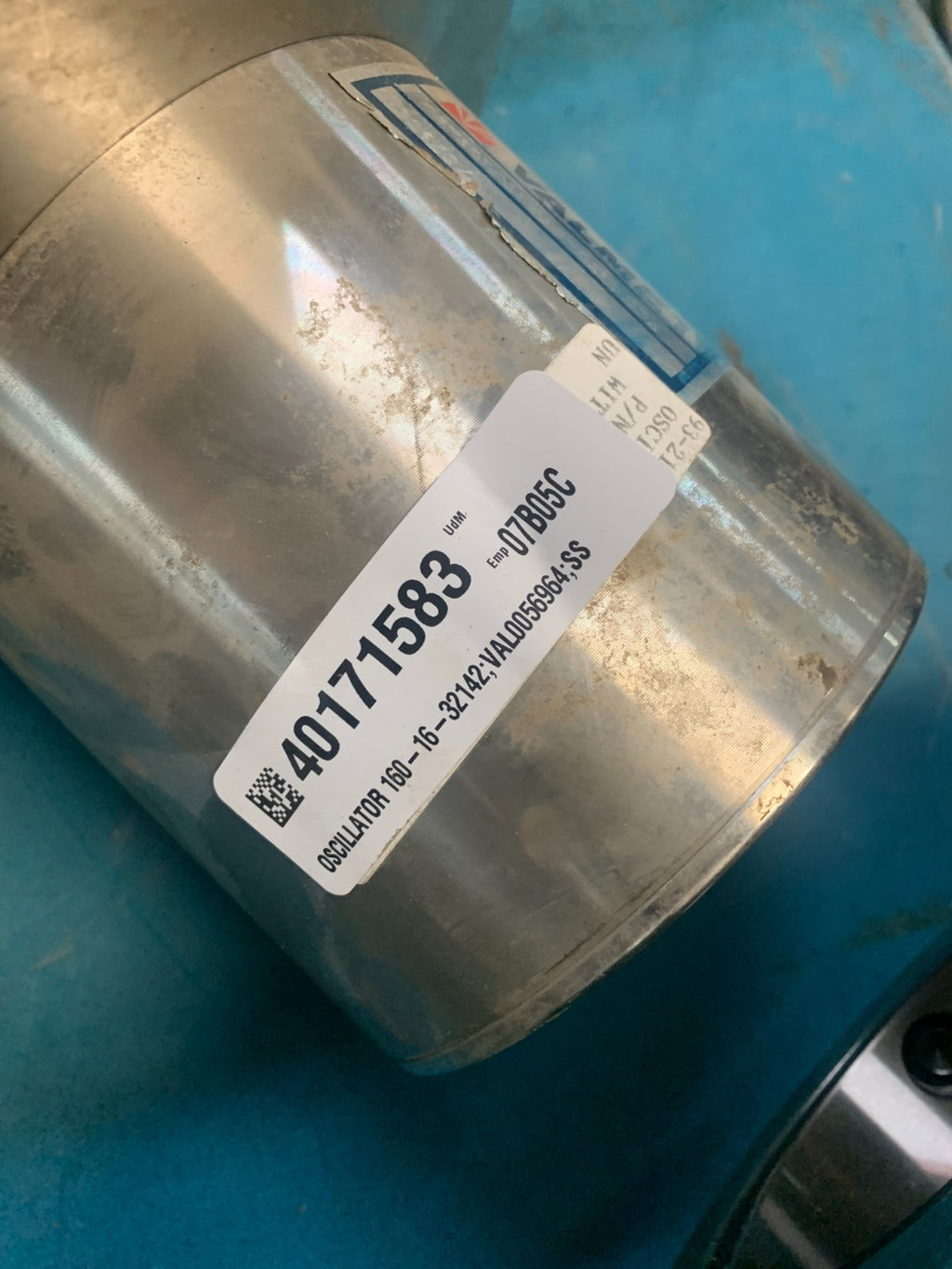 VALMET OSCILLATOR DOCTOR SIZE 160-16 VAL 0056964, SS