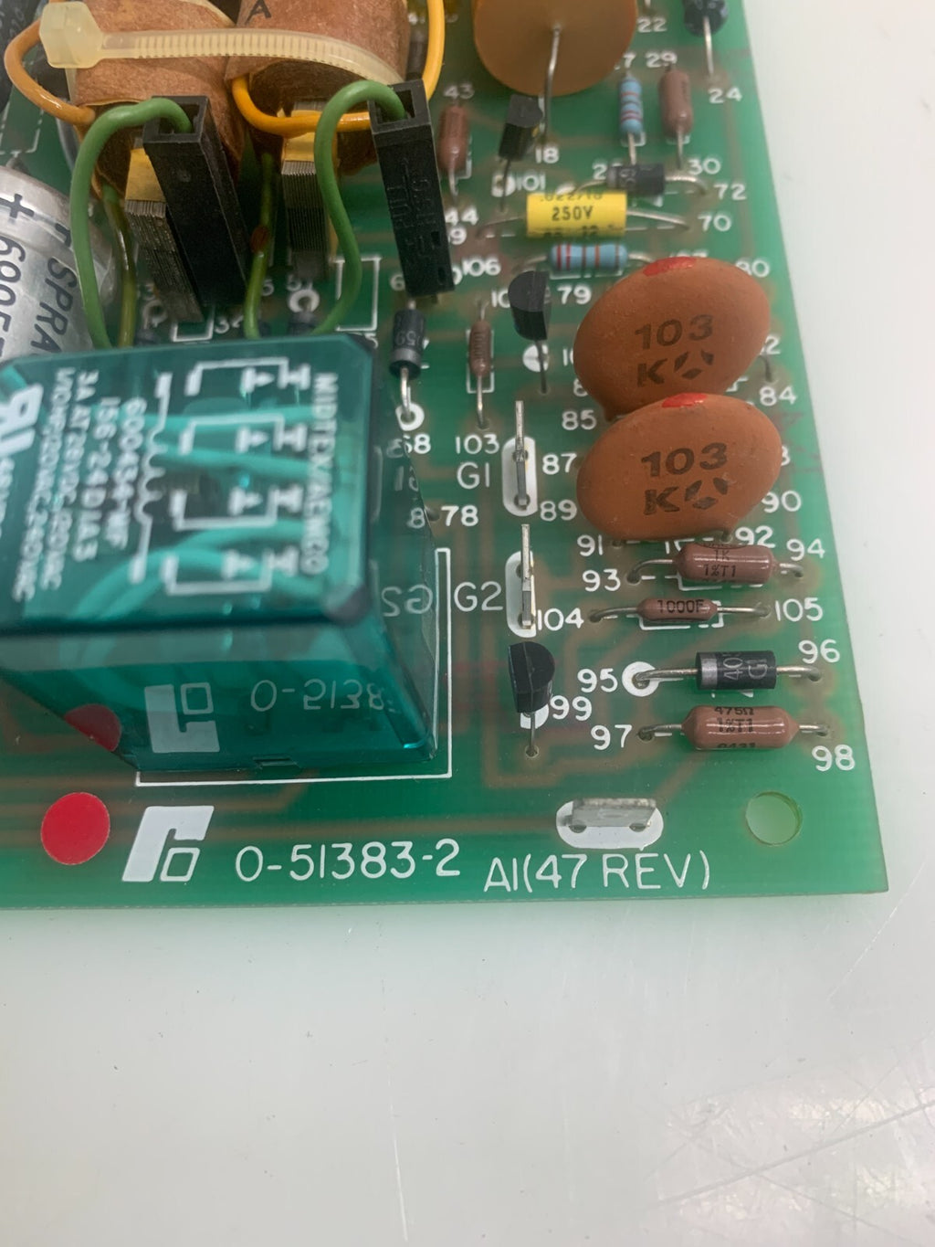 RELIANCE ELECTRIC  Printed Circuit Board Controller Card  0-51383-22