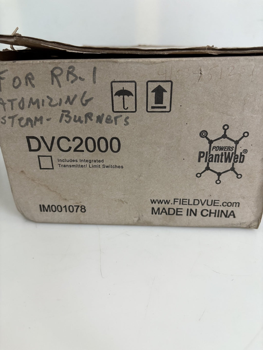 FISHER FIELDVUE INST DVC2000 DIGITAL CONTROLLER VALVE POSITIONER