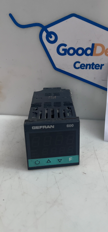 GEFRAN 600  F000052 Digital Temperature Controller 600-R-R-0-0-1 (Missing parts)0