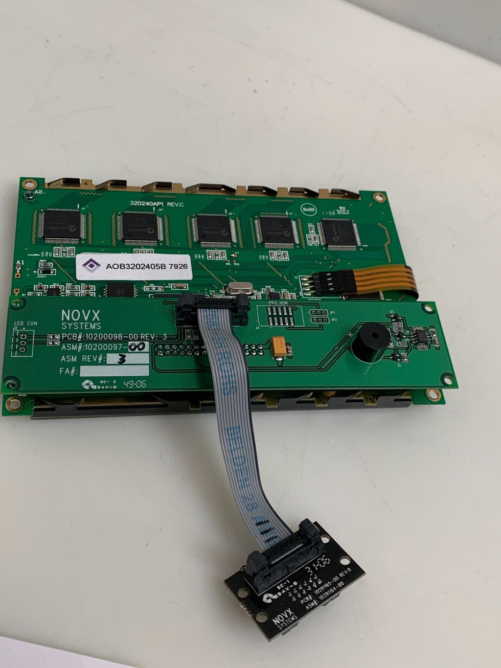 NOVX SYSTEMS   Digital Screen Panel   10200098-00  Rev 3