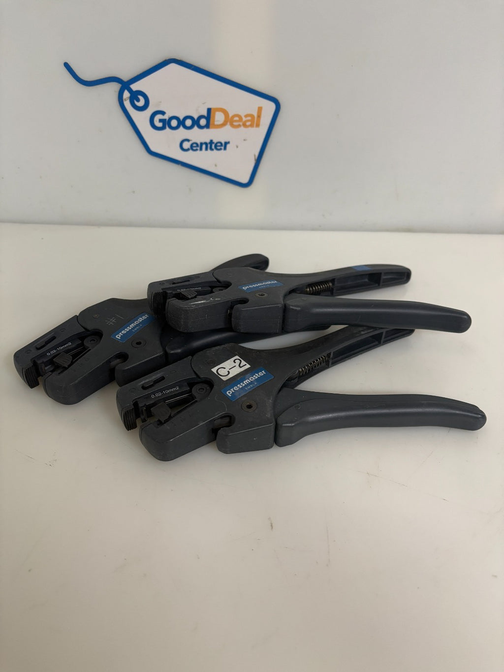LOT OF 3 PRESS MASTER CUT & STRIP WIRE CUTTER MODEL:EMBLA