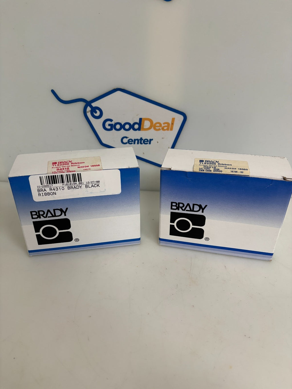 BRADY TLS2200 MIX LOT OF 2 1XR4310 1XR62100