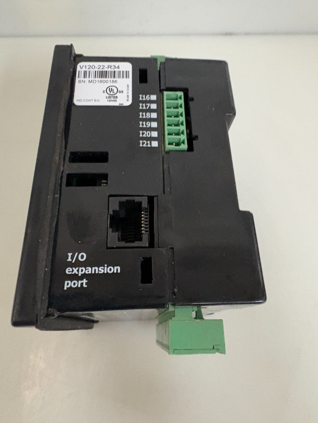 UNITRONICS VISION 120 PROGRAMMABLE LOGIC CONTROLLER PANEL V120-22-R34