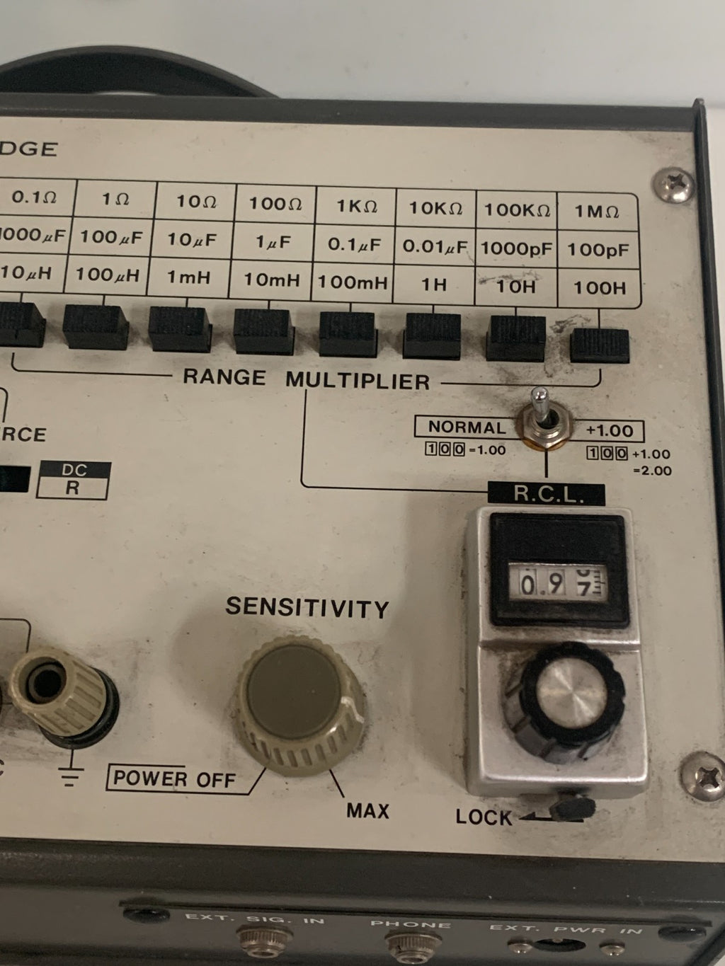 LEADER LCR BRIDGE #LCR-7402