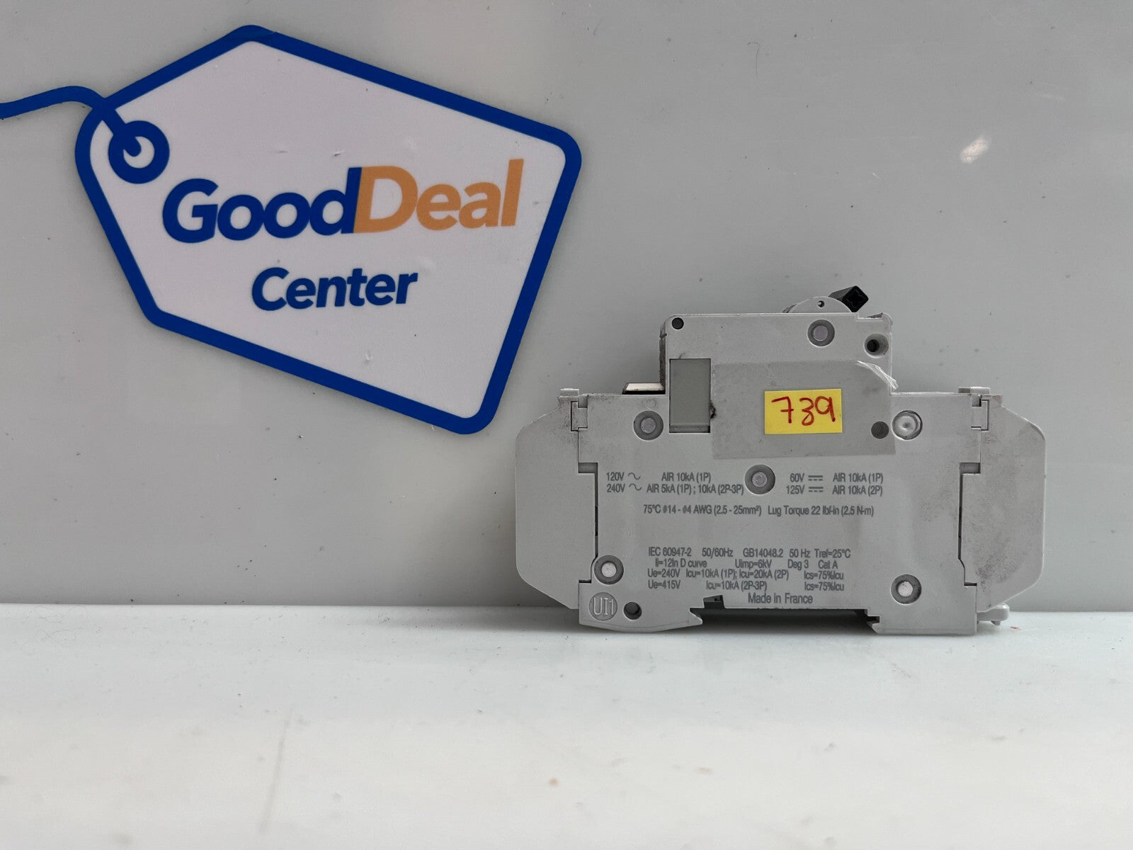 SCHNEIDER ELECTRIC MULTI9 C60 D10A CIRCUIT BREAKER