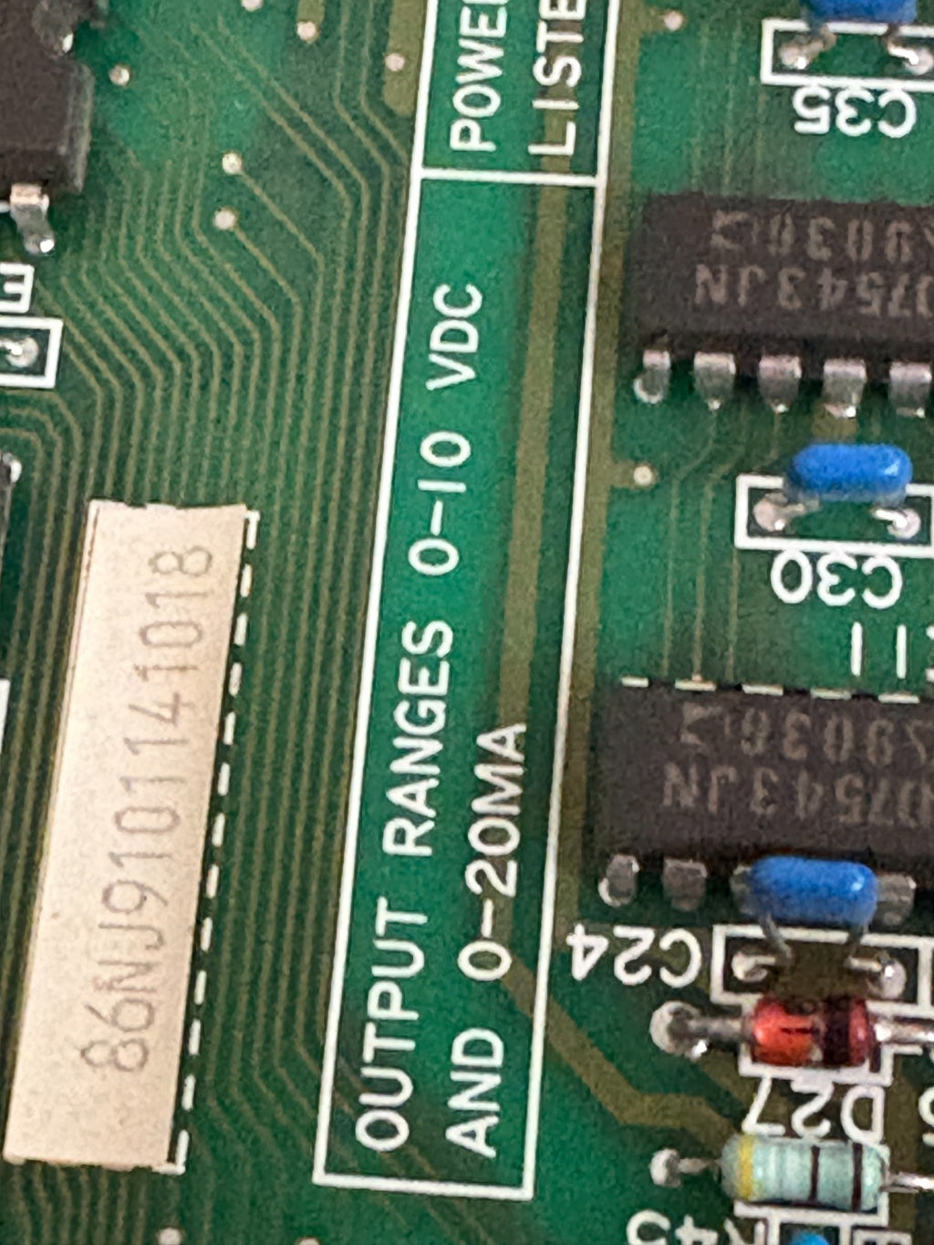 SIEMENS 8 CH ANALOG OUTPUT 505-6208 4