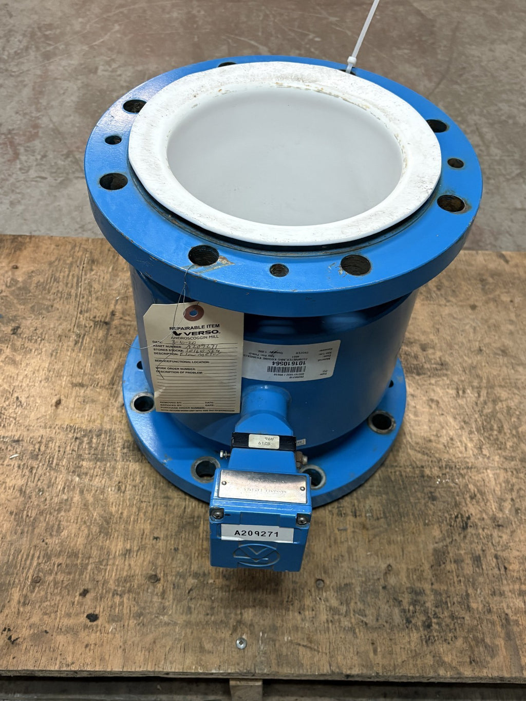 KROHNE TEFLON 8" ALTOFLUX ALTOMETER IFS4000F/6