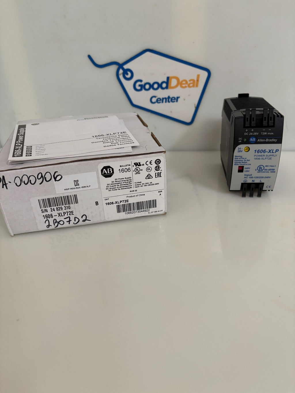 ALLEN BRADLEY POWER SUPPLY 1606-XLP72E A