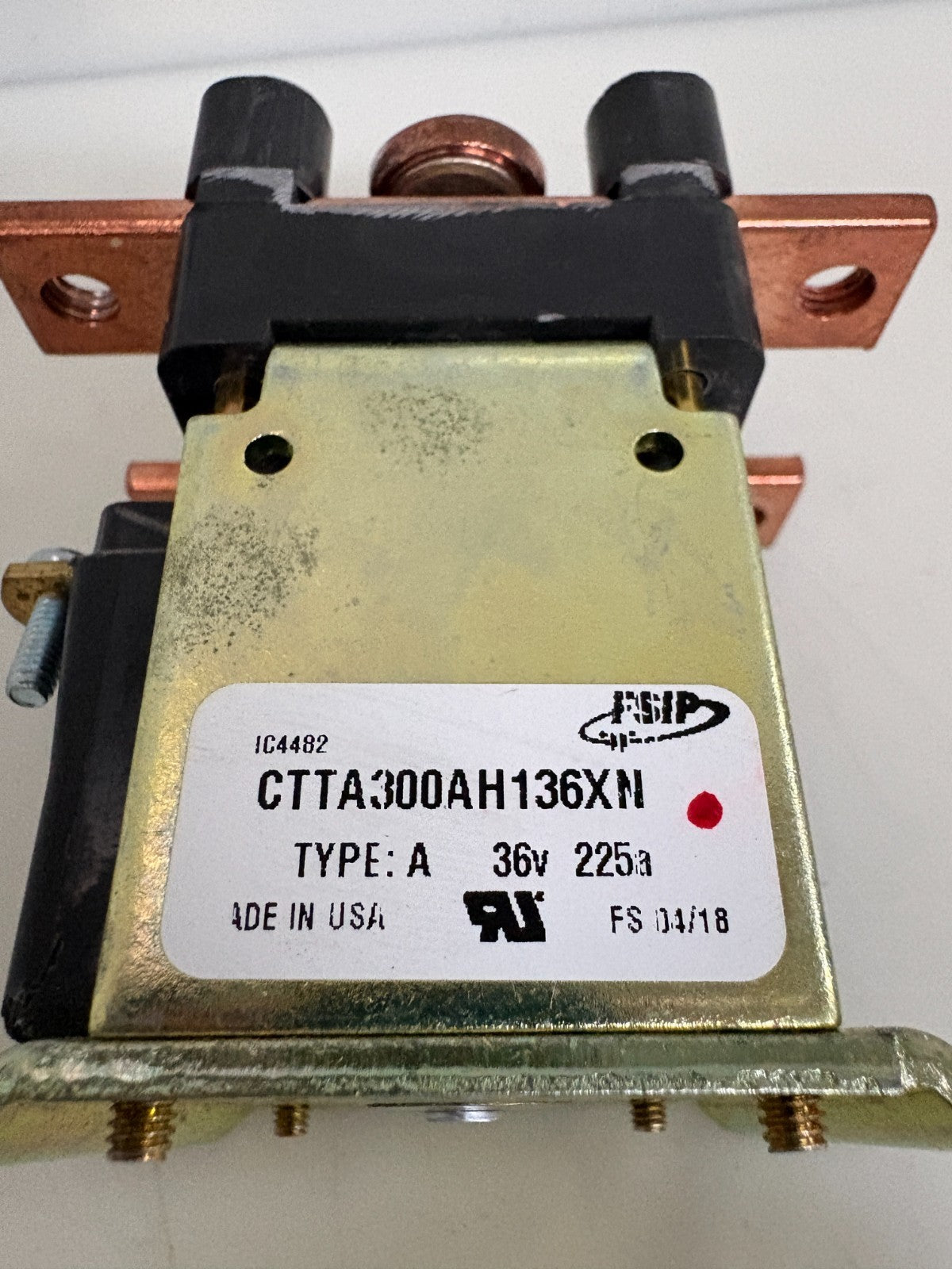 FSIP 36V CONTACTOR CTTA300AH136XN3