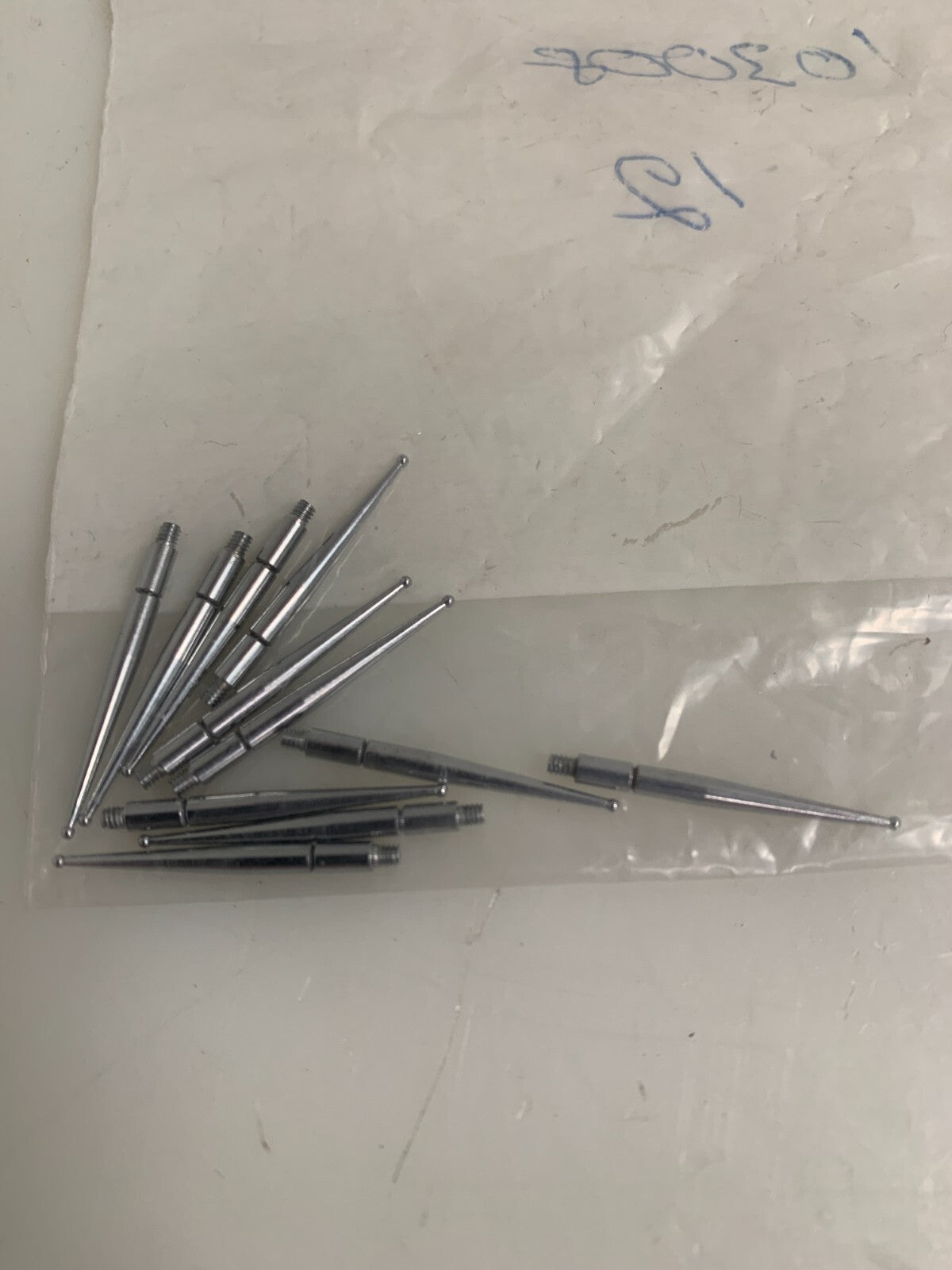 LOT OF 11 MITUTOYO INDICATOR PROBE PIN #103008